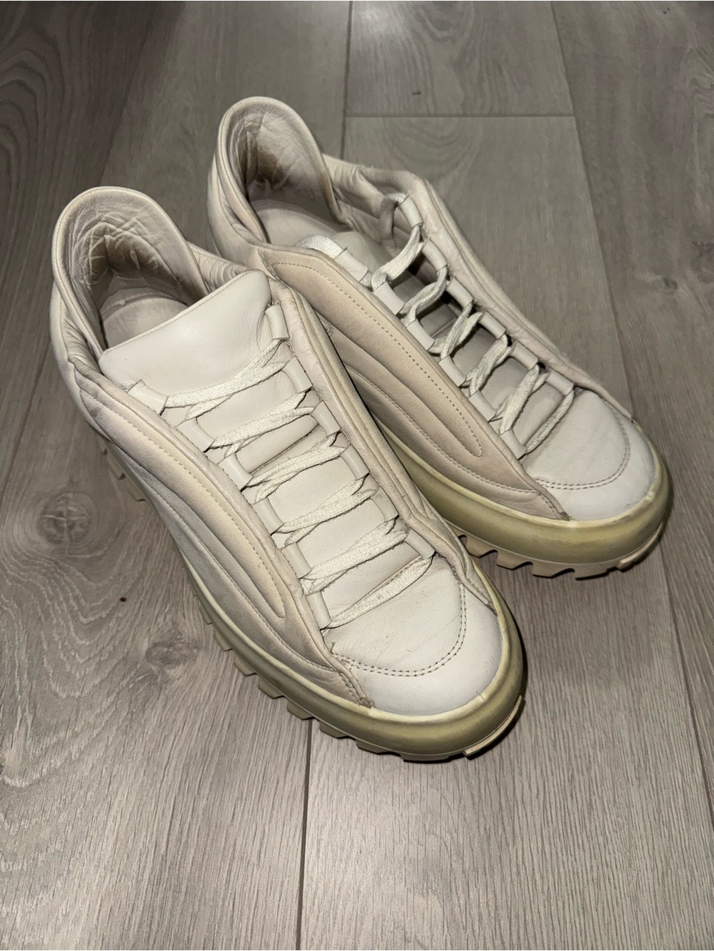 Ecco x Raal7000 Low-Top Chunky Sole Sneakers